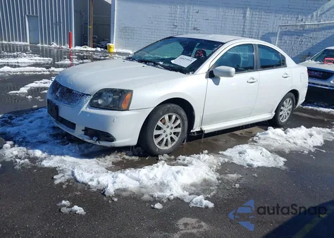 2010 Mitsubishi Galant Fe z USA, uszkodzony, nr VIN 4A32B2FF8AE005460